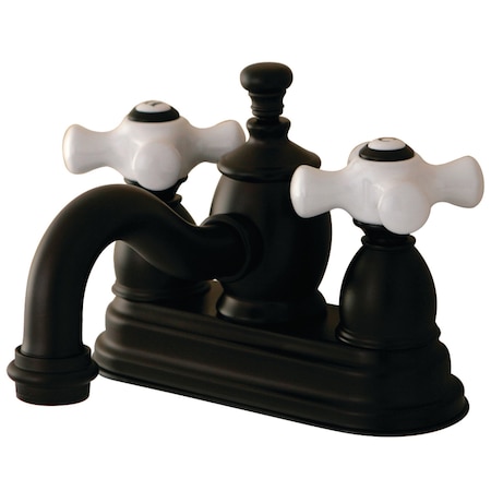 Kingston Brass KS7105PX 4" Centerset Bathroom Faucet, Oil Rubbed Bronze KS7105PX